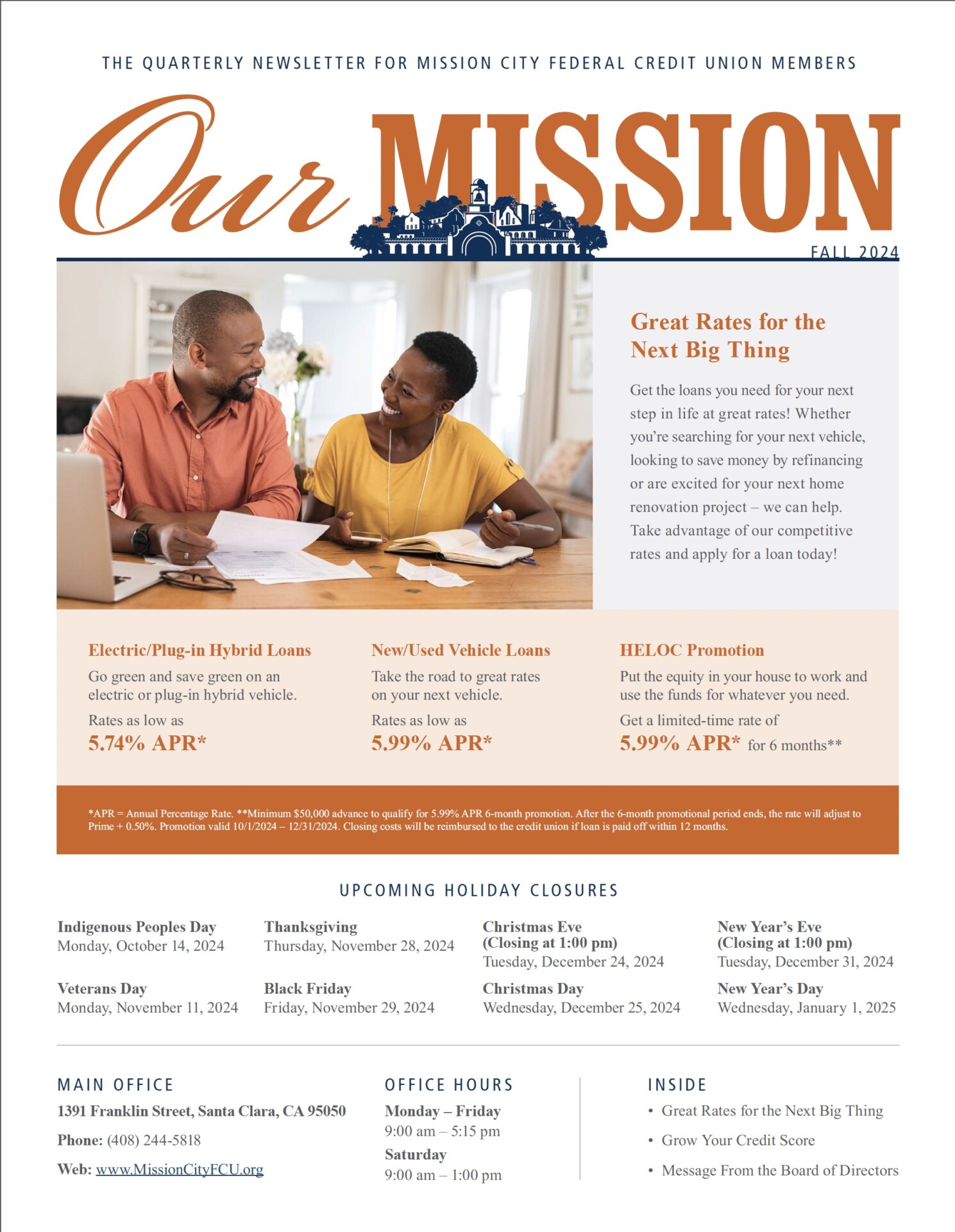 FALL NEWSLETTER