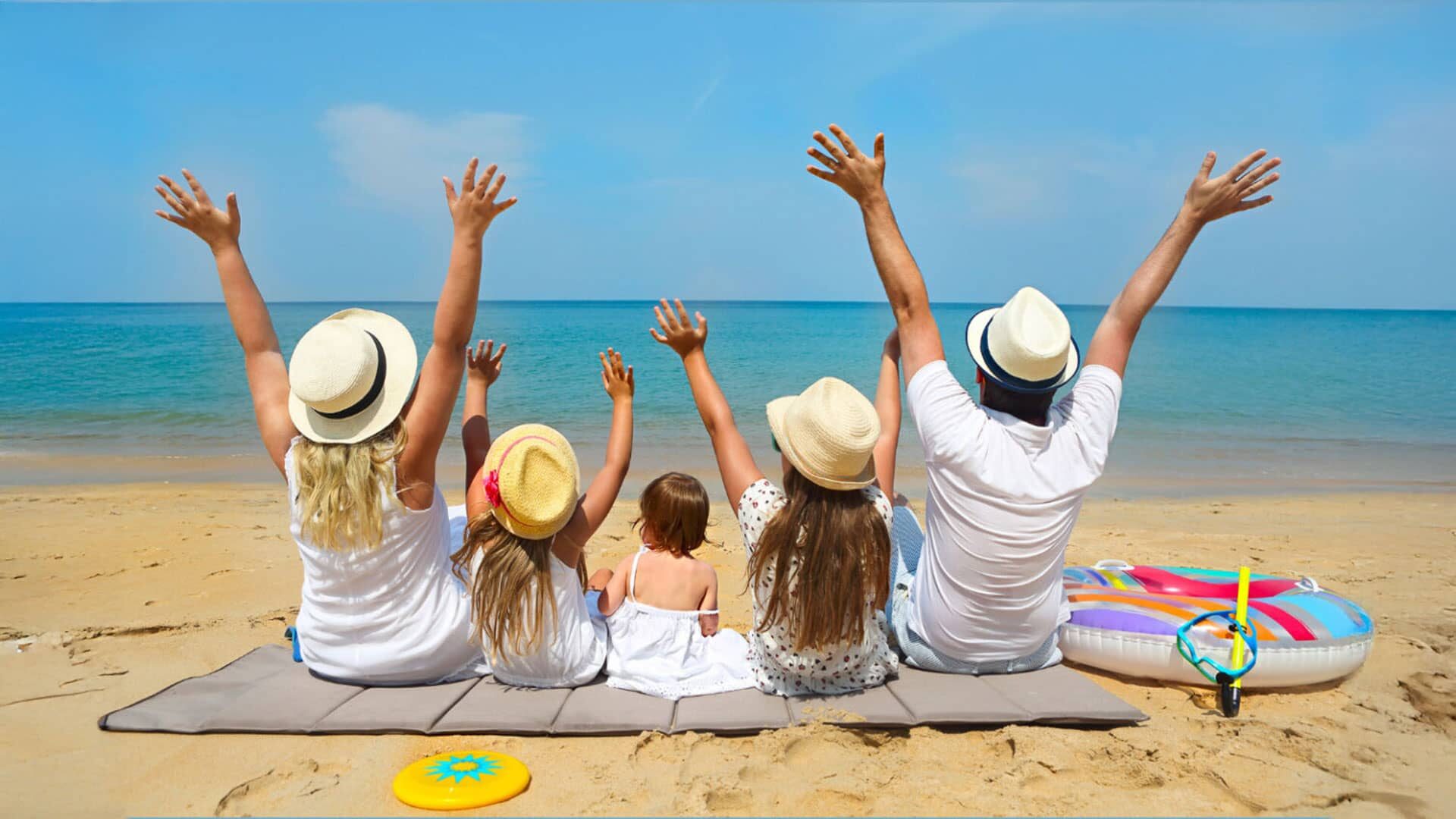 Family at the Beach